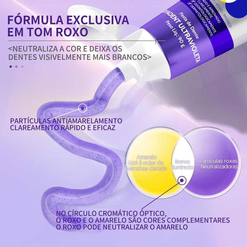 PASTA ULTRAVIOLETA CLAREADORA