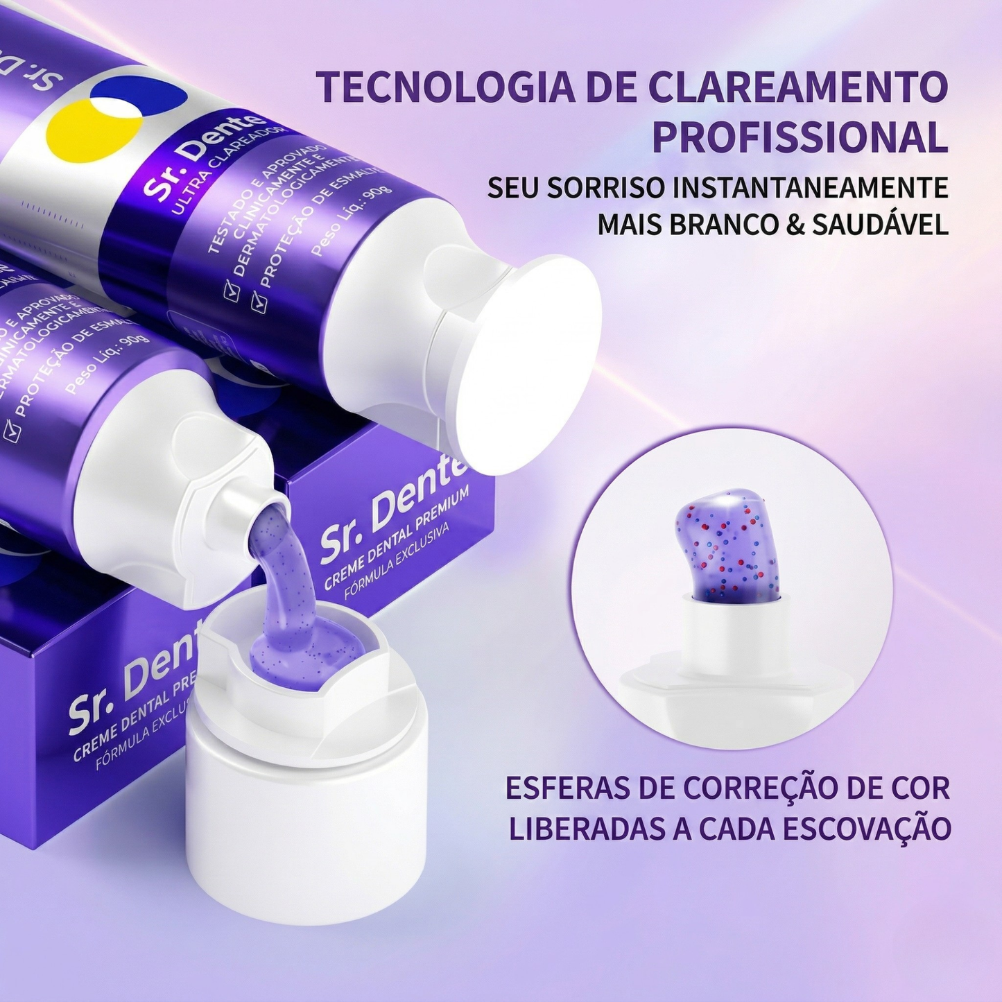 PASTA ULTRAVIOLETA CLAREADORA